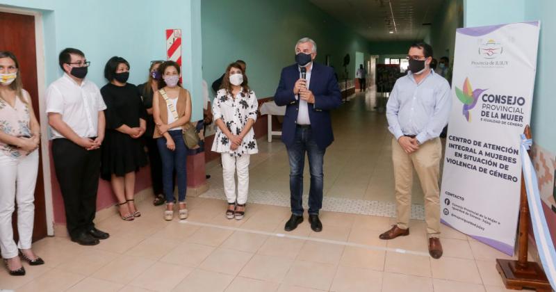 Inauguraron centro de ayuda y atencioacuten a mujeres viacutectimas de maltrato