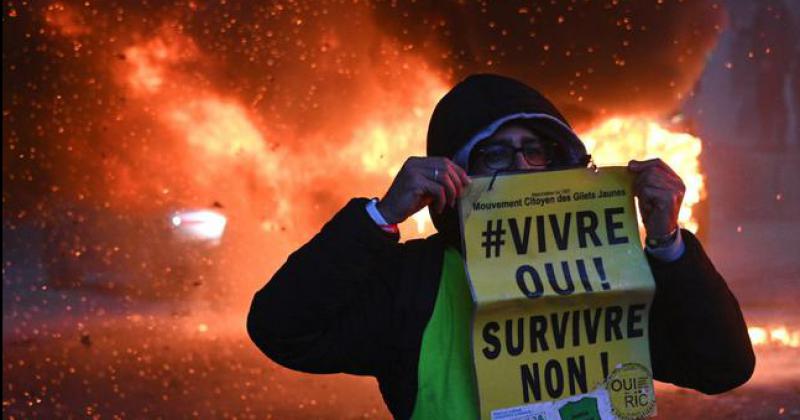 Estalla la violencia en Pariacutes durante la protesta contra nueva ley de seguridad 