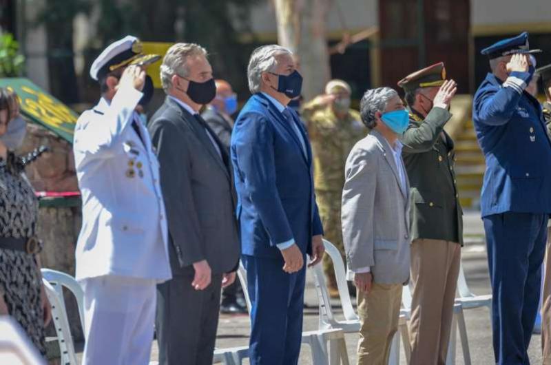 Homenaje a los tripulantes jujentildeos del ARA San Juan