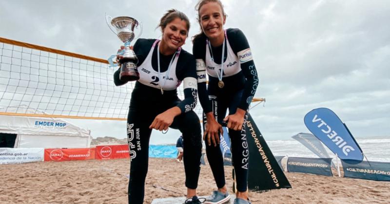 Gallay y Pereyra se consagran campeonas de Beach Voley