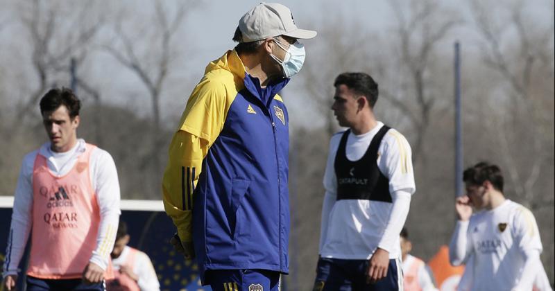 El plantel de Boca vuelve mantildeana a los entrenamientos