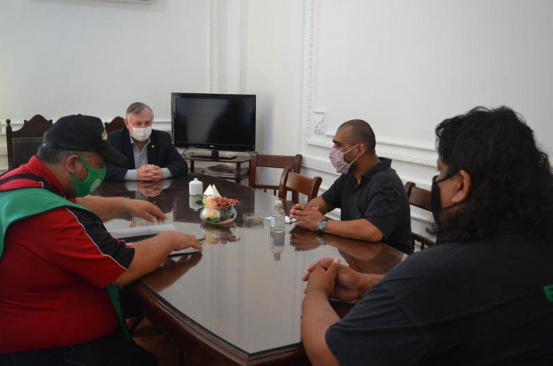 Dirigentes de ATE presentaron petitorio por pase a planta permanente