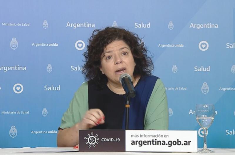 La ministra de Salud Carla Vizzotti se contagioacute de coronavirus