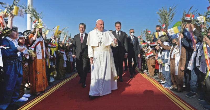 El Papa se despidioacute de Irak con mensajes contra el terrorismo 