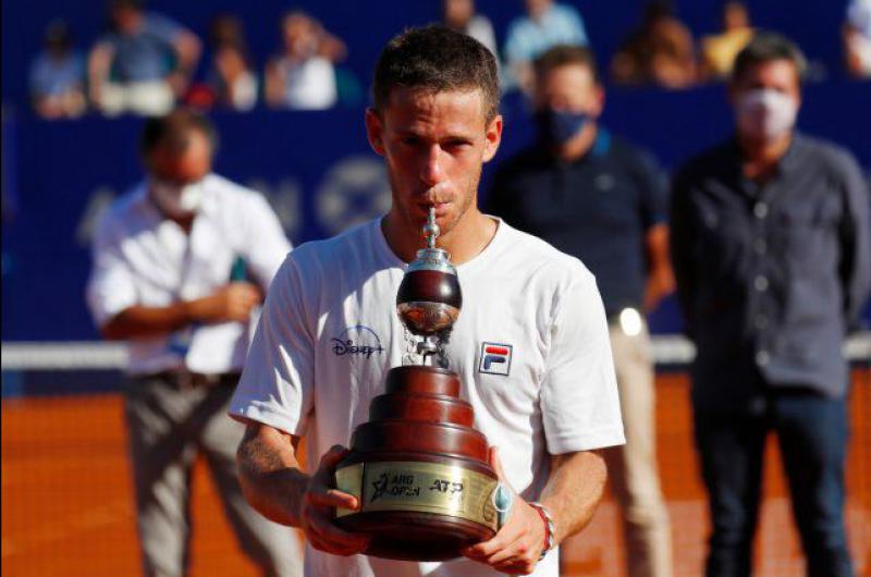 Schwartzman se consagroacute campeoacuten del Argentina Open tras arrasar a Ceruacutendolo en la final