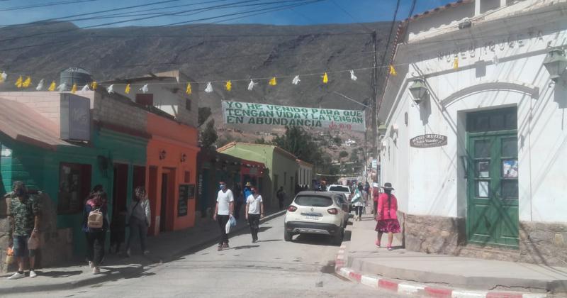 Tilcara vive su Semana Santa con gran presencia de visitantes