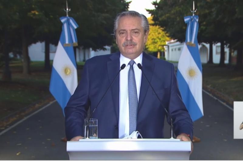 El Presidente anuncioacute medidas para enfrentar la segunda ola 