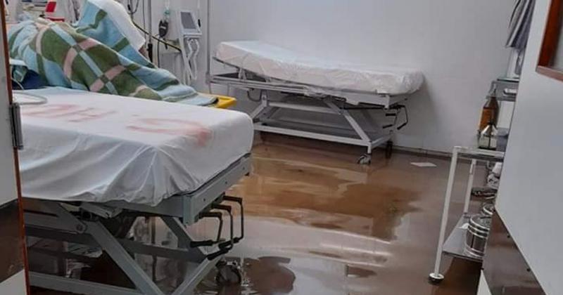Otra vez el Hospital Oriacuteas afectado por lluvias