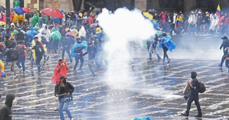 Volvieron las protestas en Colombia contra la poliacutetica de gobierno de Luque
