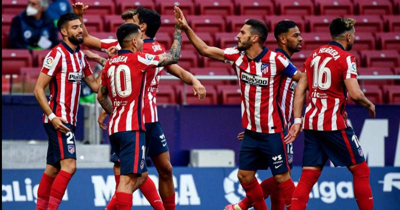 Atleacutetico de Madrid dio un paso clave hacia el tiacutetulo