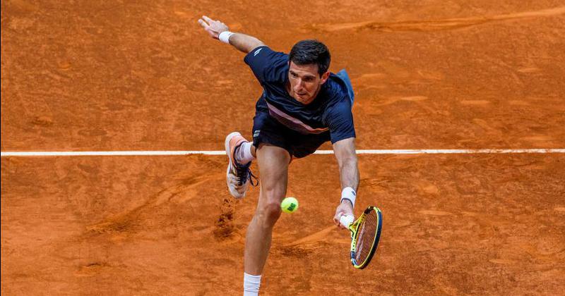 Delbonis se instaloacute en los cuartos de final del Master 1000 de Roma