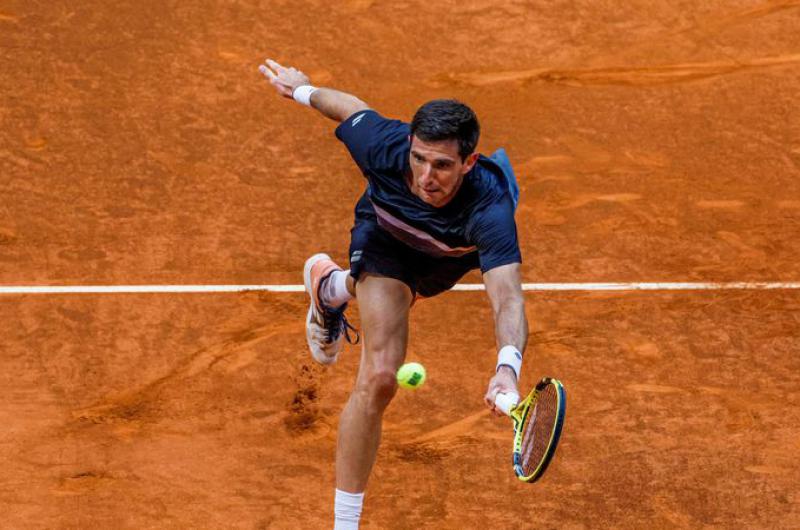 Delbonis se instaloacute en los cuartos de final del Master 1000 de Roma