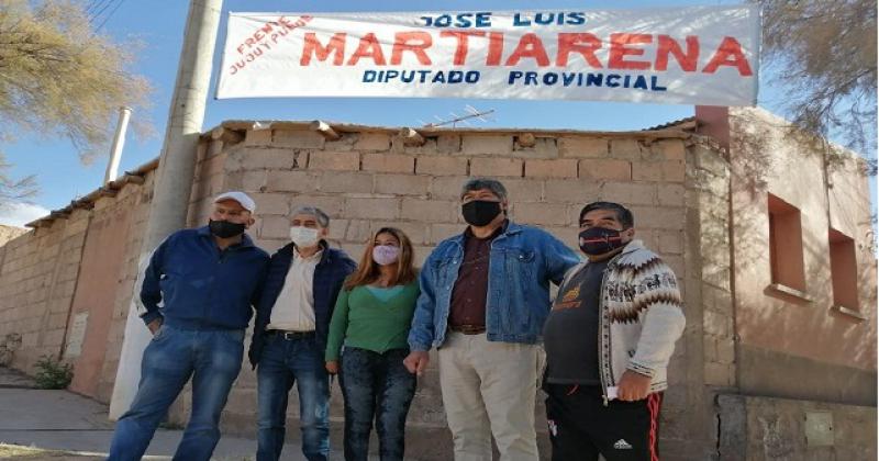 Martiarena recorrioacute localidades de la Quebrada transmitiendo propuestas