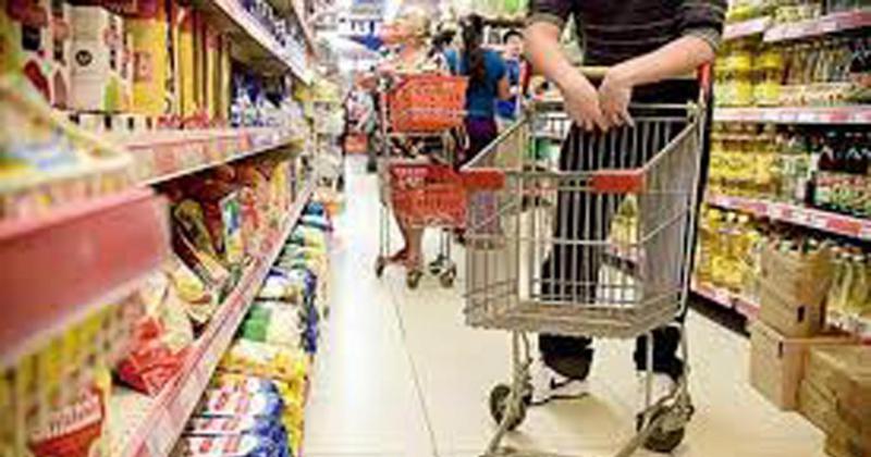 Las ventas en los supermercados bajaron 88-en-porciento- durante marzo