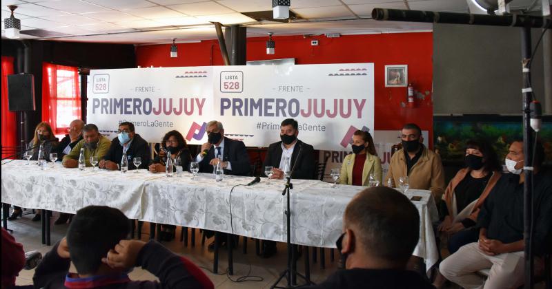 En San Pedro fueron presentados los candidatos del Frente Primero Jujuy