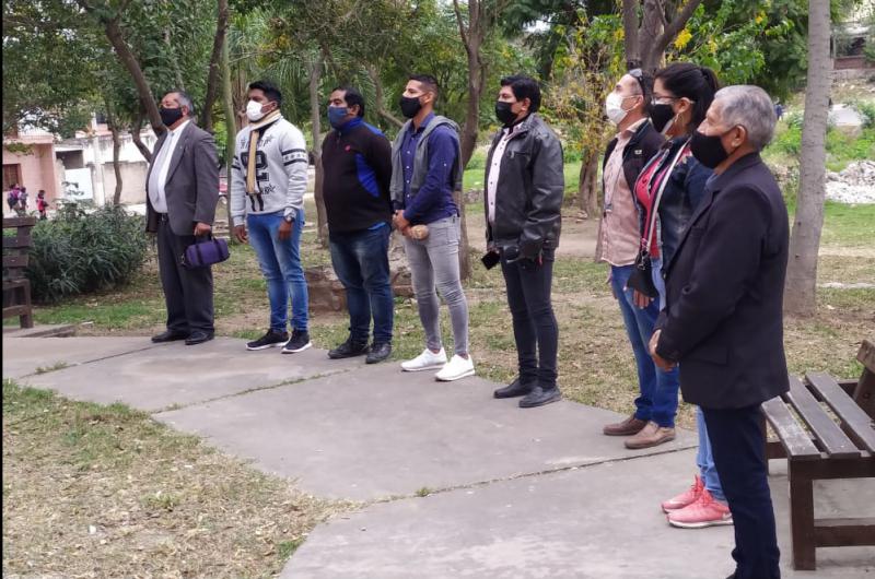 El municipio de San Pedro rindioacute homenaje a los periodistas en su diacutea