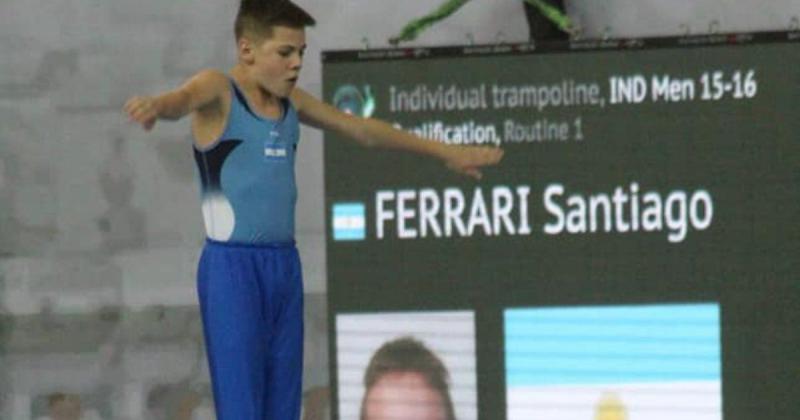 El jujentildeo Santiago Ferrari es subcampeoacuten Panamericano