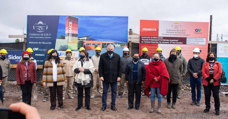 Iniciaron la construccioacuten de la Escuela Patricias Argentinas 