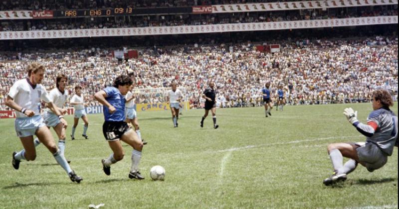 El Gol del Siglo la obra maestra de Maradona 