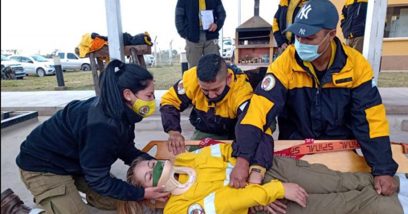 Capacitaron a brigadistas jujentildeos en RCP