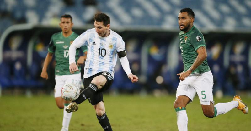 Argentina goleoacute a Bolivia y crece en confianza
