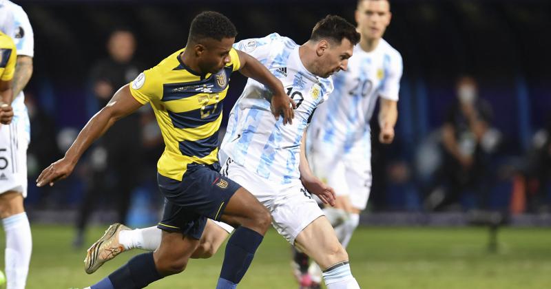 Argentina le ganoacute a Ecuador y es semifinalista 