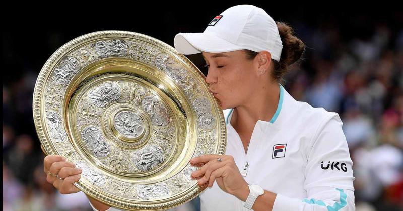 La australiana Ashleigh Barty se consagroacute campeona