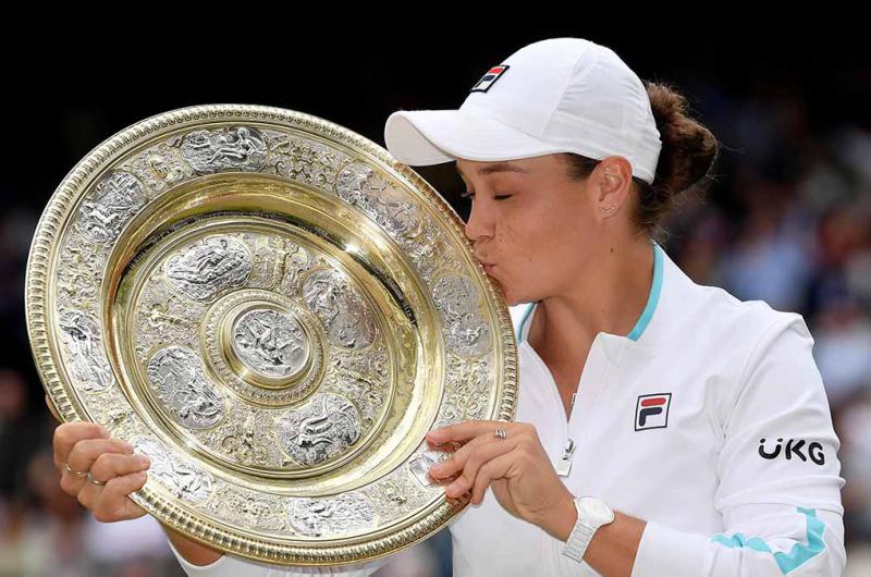 La australiana Ashleigh Barty se consagroacute campeona
