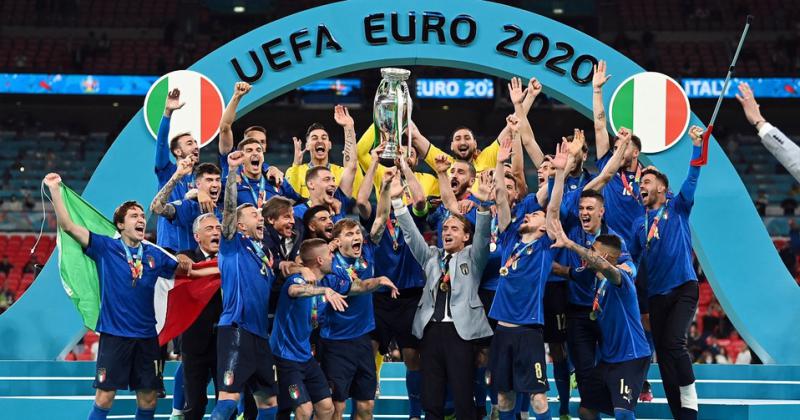 Italia festejoacute por penales su segunda conquista de la Eurocopa