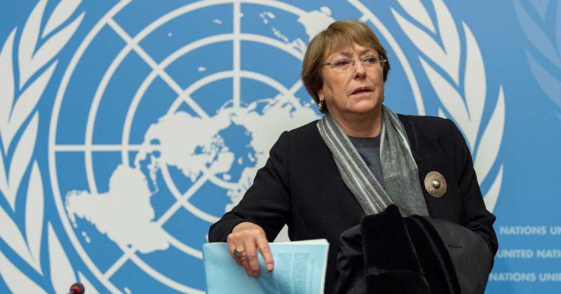 Bachelet insta al diaacutelogo y pide la liberacioacuten urgente de manifestantes