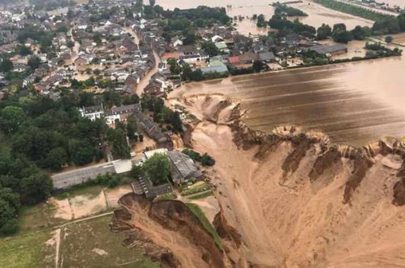 Lluvias e inundaciones en Alemania y Beacutelgica dejan ya maacutes de 120 muertos