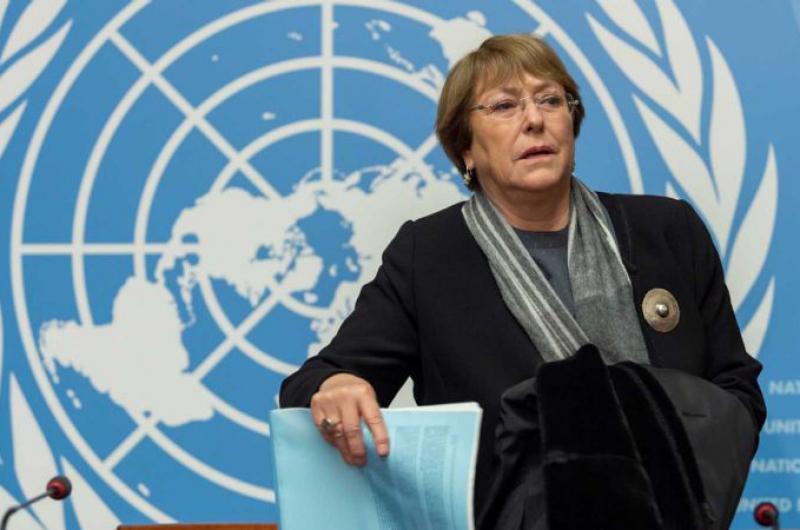 Bachelet insta al diaacutelogo y pide la liberacioacuten urgente de manifestantes