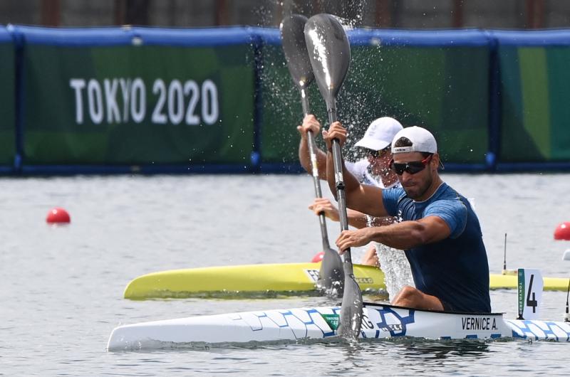 Argentino Vernice se mete en las semifinales del K1 1000 metros en canotaje