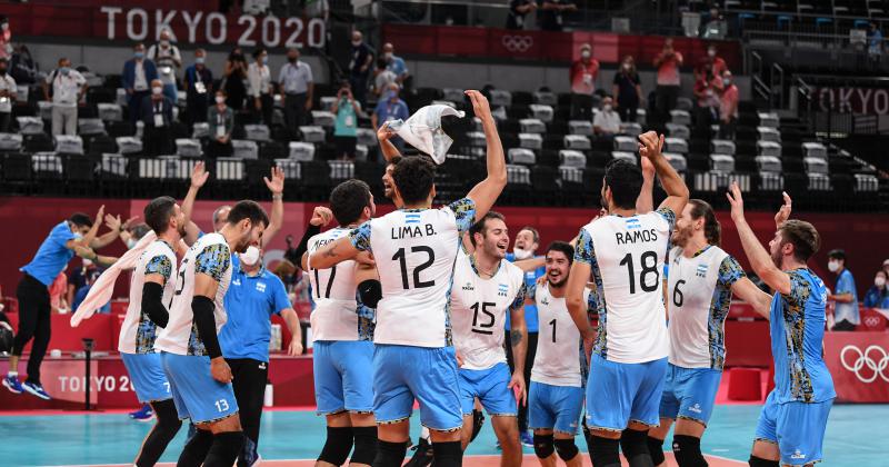 El seleccionado argentino de voacuteleibol es semifinalista en Tokio 2020