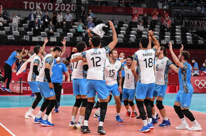 El seleccionado argentino de voacuteleibol es semifinalista en Tokio 2020