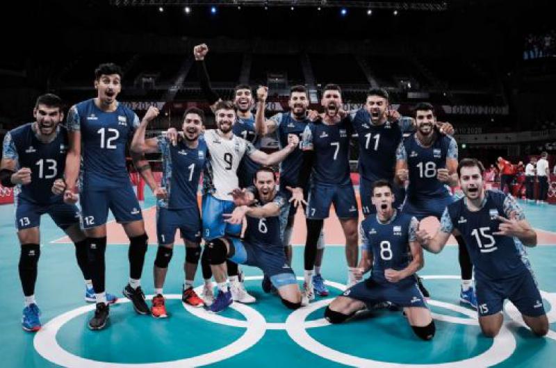 El seleccionado argentino de voacuteleibol intentaraacute alcanzar su primera final oliacutempica