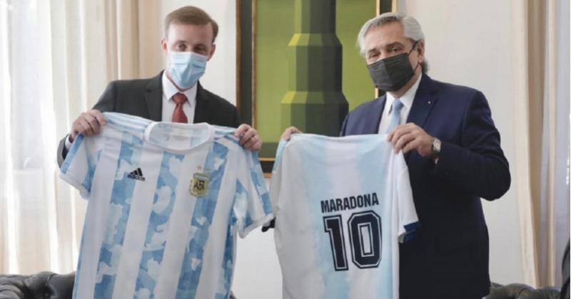 La Argentina fortalecioacute relaciones bilaterales con el gobierno de Biden