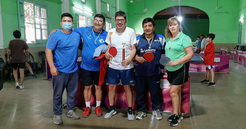 Se disputoacute el Provincial de Tenis de Mesa para Mayores