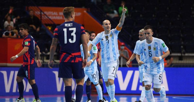 Argentina arrancoacute con todo ganoacute 11-0 sobre Estados Unidos