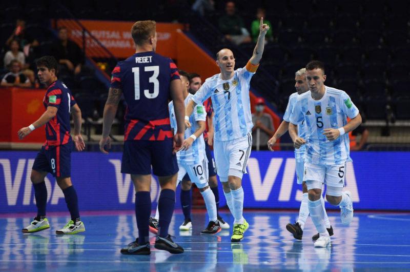 Argentina arrancoacute con todo ganoacute 11-0 sobre Estados Unidos