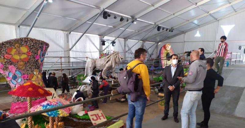 Establecen protocolos de bioseguridad para la muestra de carrozas en la Ciudad Cultural