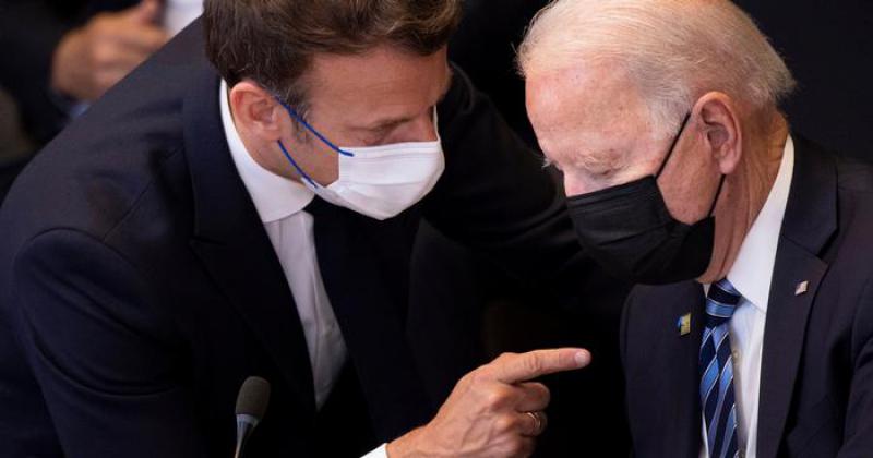 Macron pediraacute explicaciones a Biden por acuerdo de submarinos nucleares