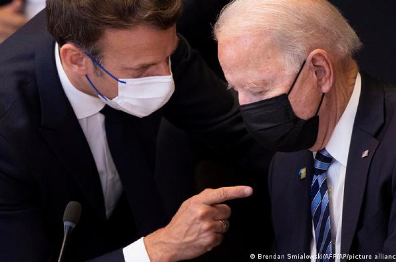 Macron pediraacute explicaciones a Biden por acuerdo de submarinos nucleares