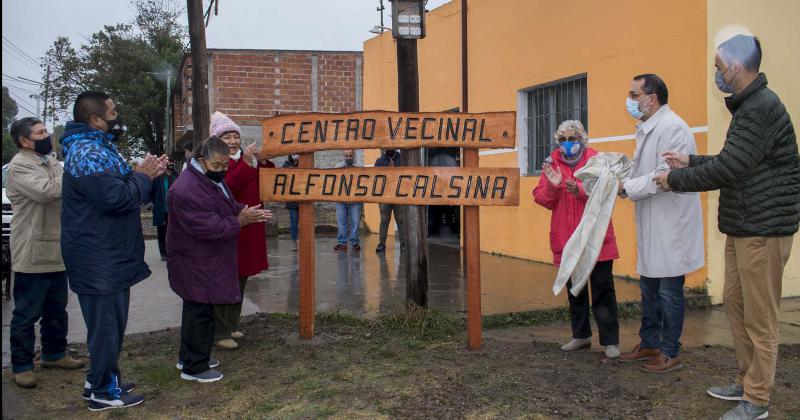Conmemoraron 30 antildeos de existencia del barrio Alfonso Calsina en Alto Comedero