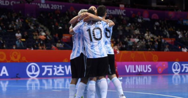 Argentina ante Brasil busca la final  del mundial de fuacutetsal