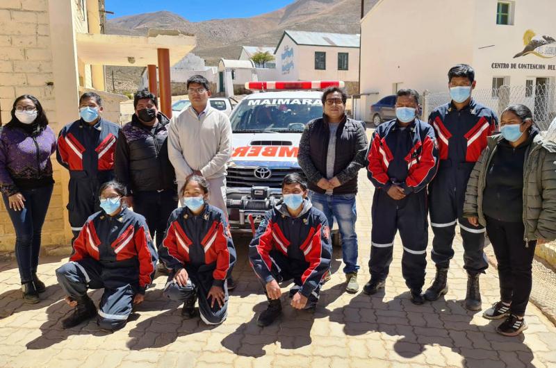 La comunidad de El Aguilar contaraacute con un destacamento de bomberos