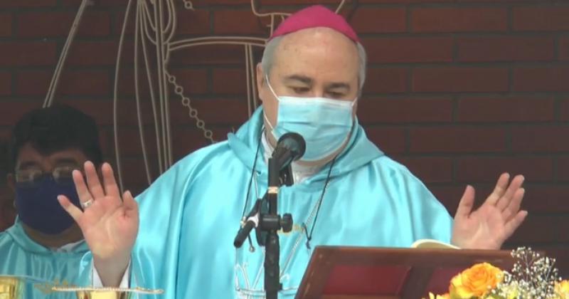 Venimos a agradecer la presencia de Mariacutea a nuestro lado dijo el Obispo Fernaacutendez