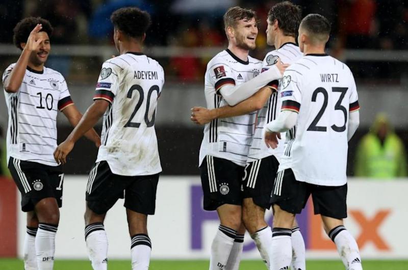 Alemania primer clasificado de Europa al Mundial de Qatar 