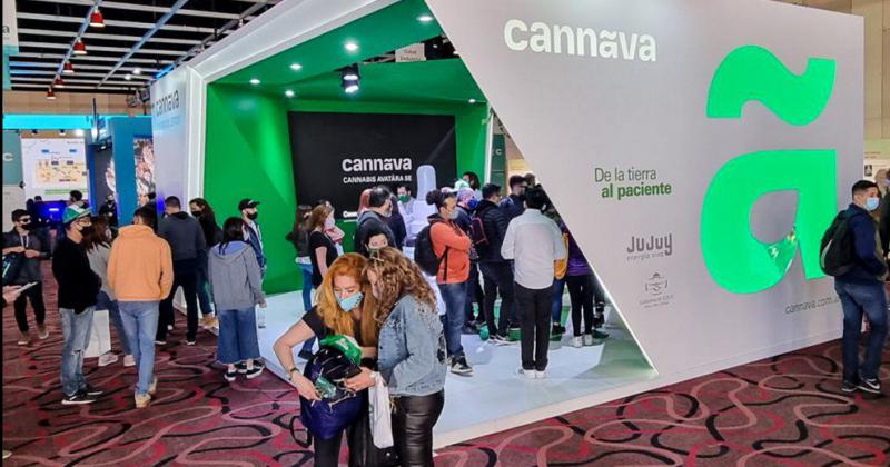 Cannava se luce en el pabelloacuten medicinal de la Expo Cannabis