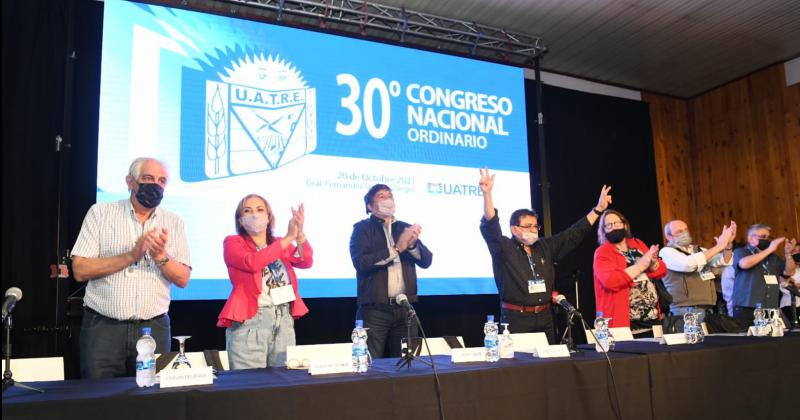 Seccionales jujentildeas de Uatre participaron de un congreso de la organizacioacuten sindical